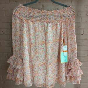 Cece Brand Off Shoulder Blouse